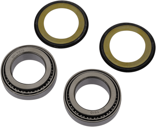 MOOSE OFFROAD Steering Stem Bearing Kit for Honda 22-1077 – Tapered Roller Bearings Replacement - Kelly Motorsports