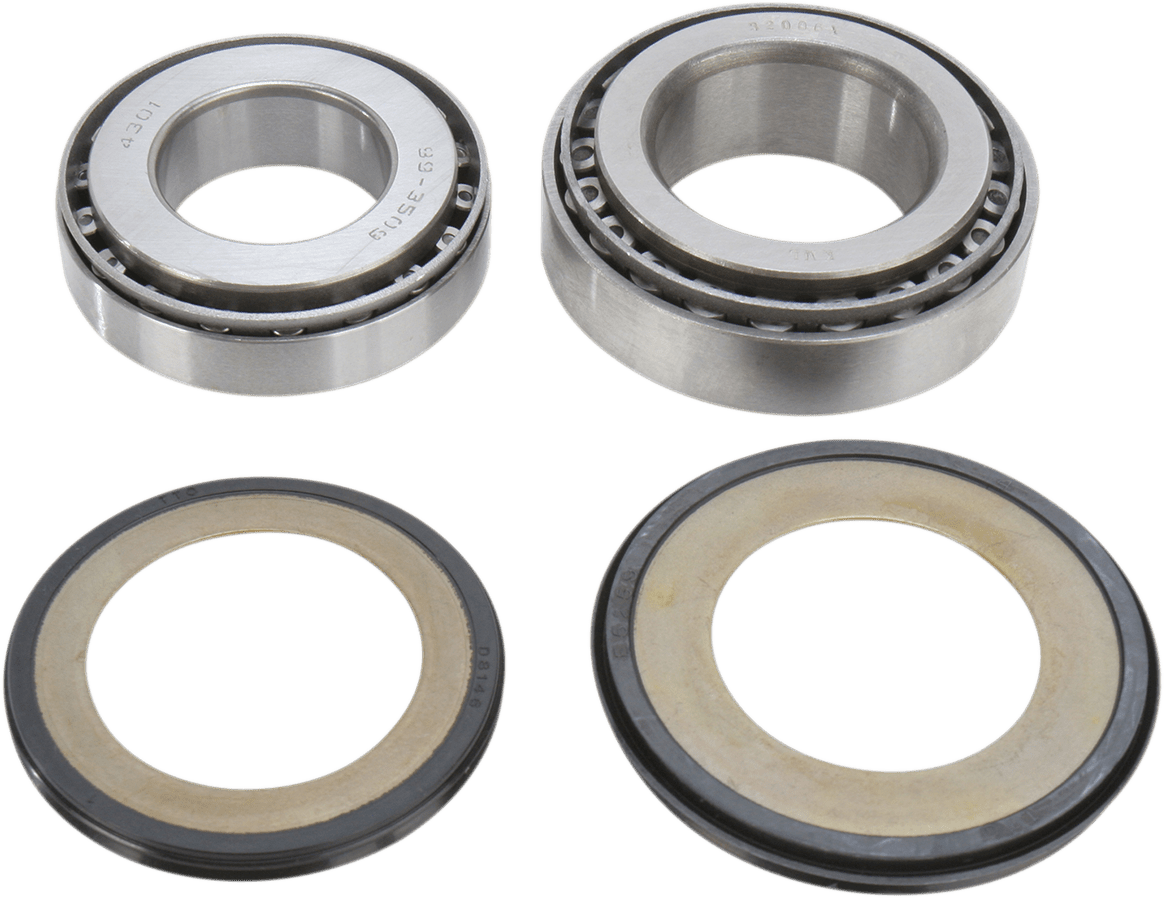 MOOSE OFFROAD Steering Stem Bearing Kit for Suzuki and Yamaha - Part 22-1019 - Kelly Motorsports
