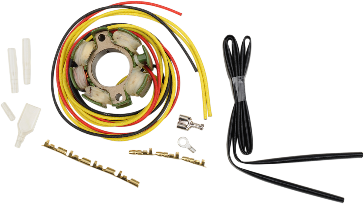 MOOSE OFFROAD Suzuki M-21-812H Stator with Regulator/Rectifier - OEM-Style Replacement - Kelly Motorsports