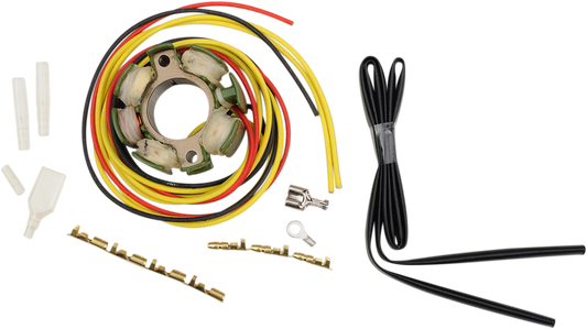 MOOSE OFFROAD Suzuki M-21-812H Stator with Regulator/Rectifier - OEM-Style Replacement - Kelly Motorsports