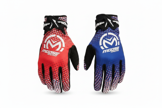 Moose Offroad SX1 Gloves - Adult | Red/White/Blue - Kelly Motorsports