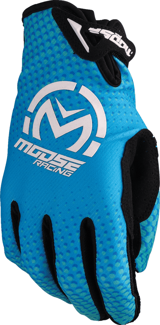Moose Offroad SX1™ Gloves - Blue, Medium - Part 3330-8055 - Kelly Motorsports