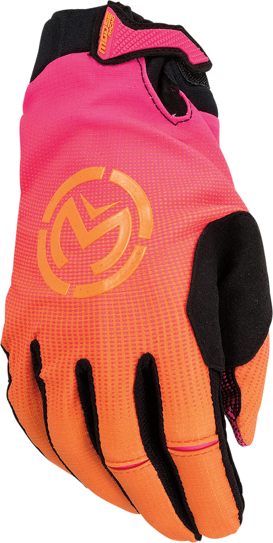 Moose Offroad SX1™ Gloves - Pink/Orange - Kelly Motorsports