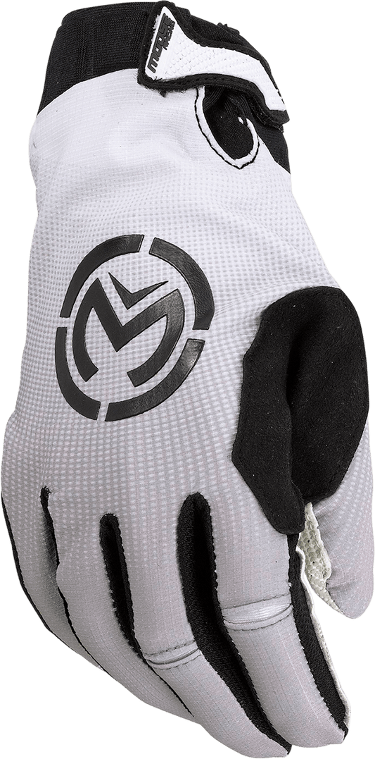 MOOSE OFFROAD SX1™ Large White Gloves - Performance Off-Road Hand Protection - Kelly Motorsports