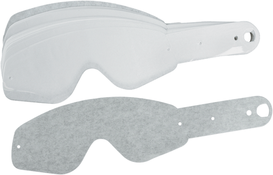 Moose Offroad Tear-Offs for Oakley Crowbar Sunglasses - 50 Pack (Part 11-50-18) - Kelly Motorsports