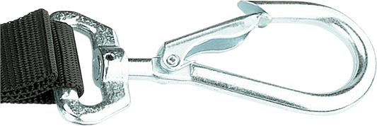 MOOSE OFFROAD Tie-Down Swivel Hook 1-1/2 Inch Black - Part Number 3920-0338 - Kelly Motorsports