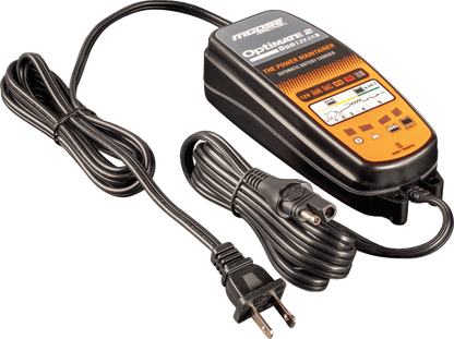 Moose Offroad TM-555 Optimate 2 Duo Battery Charger and Maintainer for 12V AGM, GEL, Lithium Batteries - Kelly Motorsports