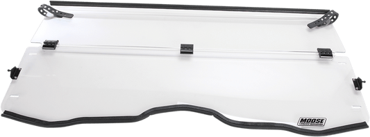 Moose Offroad U-Force Full Folding Windshield LEMA100-0033 – Durable Polycarbonate Design with Ventilation and Easy Tool-Free Operation - Kelly Motorsports