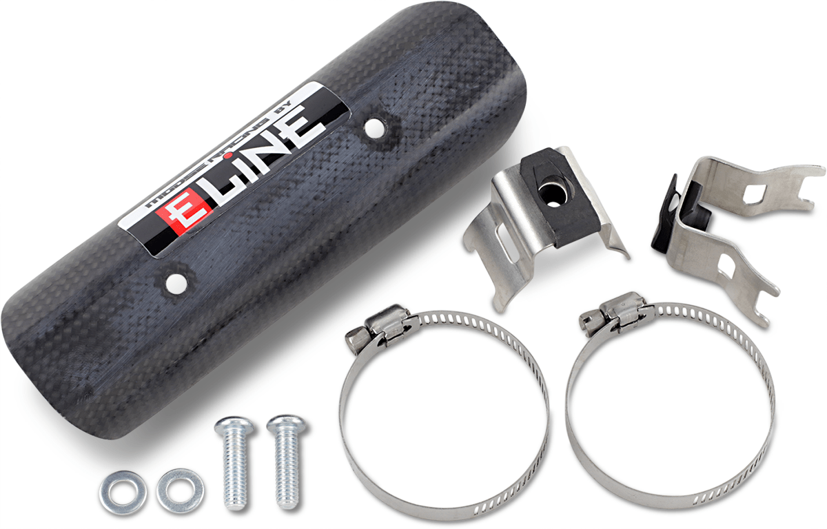 Moose Offroad Universal Pipe Guard - 6 Inch (Part Number UNIV6A) - Kelly Motorsports