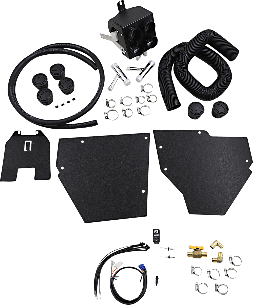 Moose Offroad UTV Cab Heater Kit for Can-Am Z4609 - 12V Water-Operated Heating Solution - Kelly Motorsports