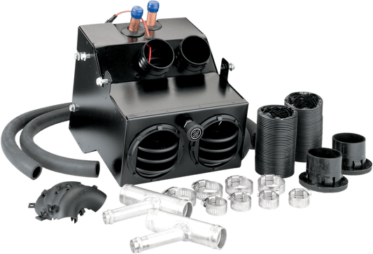 MOOSE OFFROAD UTV Cab Heater Kit for Polaris Z4135 – 12V Water Operated Heater with Universal Hose Fitments - Kelly Motorsports