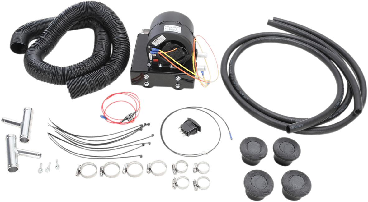 MOOSE OFFROAD UTV Cab Heater Kit for Polaris Z4169 - 12V Water Operated Heating Solution - Kelly Motorsports