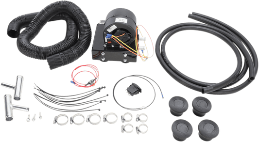 MOOSE OFFROAD UTV Cab Heater Kit for Polaris Z4169 - 12V Water Operated Heating Solution - Kelly Motorsports