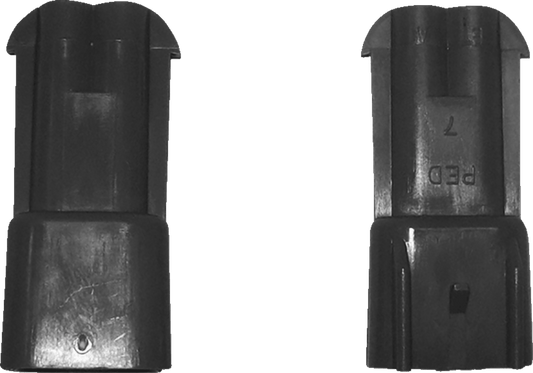 MOOSE OFFROAD V-Plow Connector Covers for RM5 - Part Number 0880-CONN-PLUGKIT - Kelly Motorsports