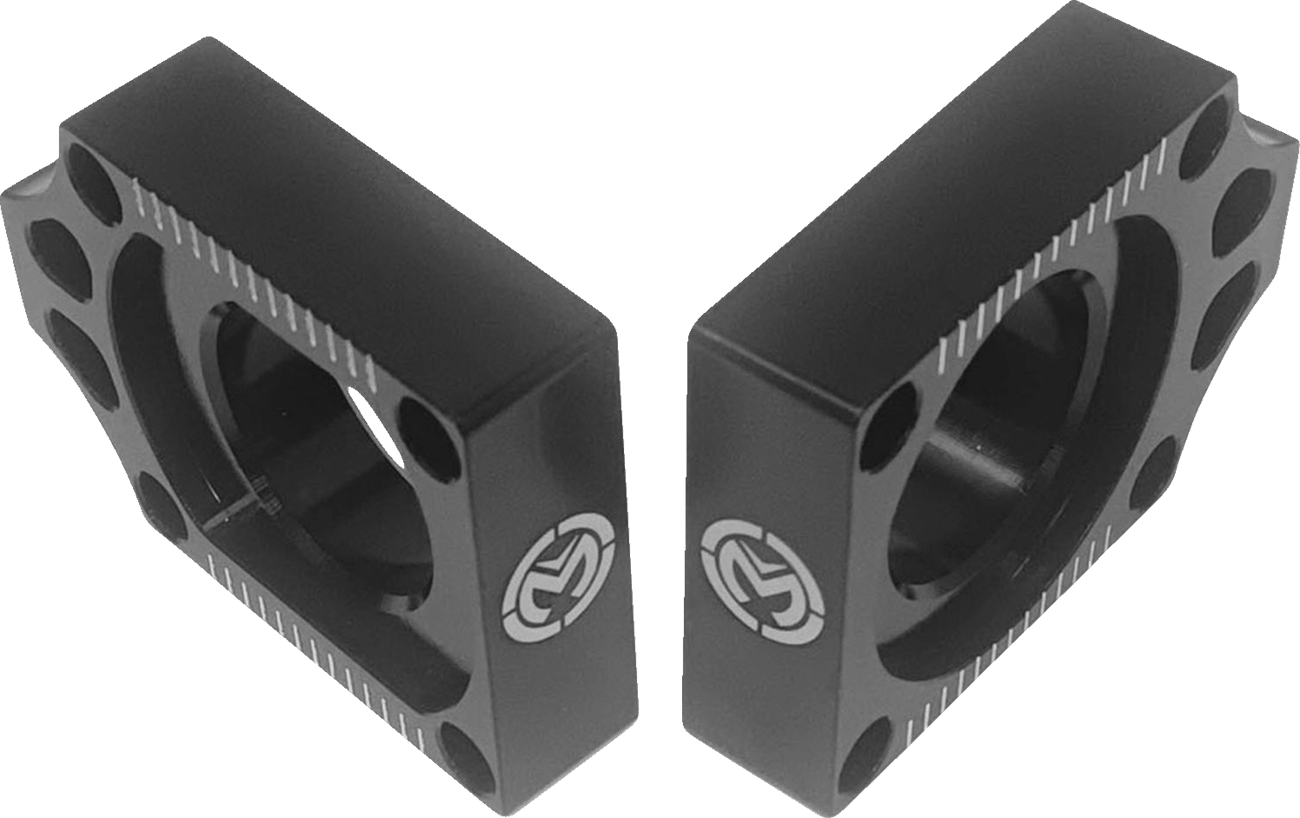 Moose Offroad W16-4601B Adjuster Kit for Yamaha Swingarm and Axle Block - Kelly Motorsports