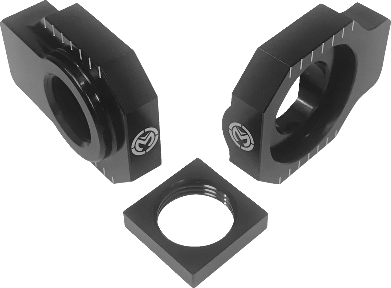Moose Offroad W16-5604B Adjuster Kit for Swingarm and Axle Block on Gas Gas, Husqvarna, and KTM - Kelly Motorsports