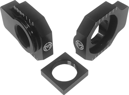Moose Offroad W16-5604B Adjuster Kit for Swingarm and Axle Block on Gas Gas, Husqvarna, and KTM - Kelly Motorsports