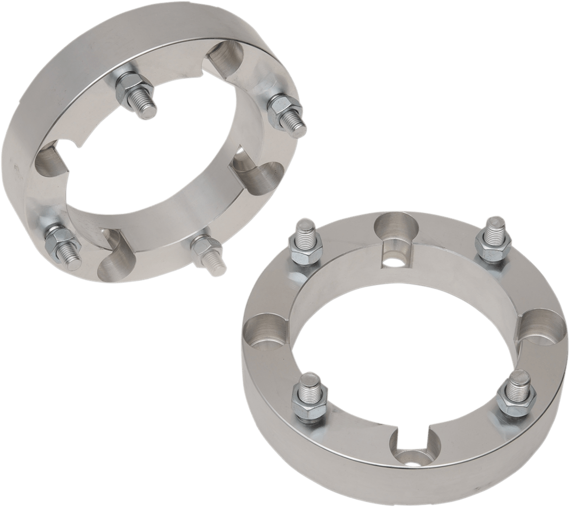 Moose Offroad Wheel Spacers with M12 x 1.25 Studs - 1-1/2 inch (Part Number MO41564156-1.5-12) - Kelly Motorsports