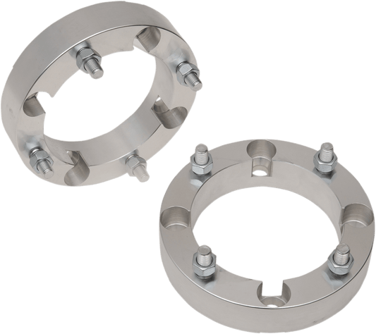 Moose Offroad Wheel Spacers with M12 x 1.25 Studs – 1-1/2 inch Thickness, 4/110 Bolt Pattern, Model MO41104110-1.5-12 - Kelly Motorsports