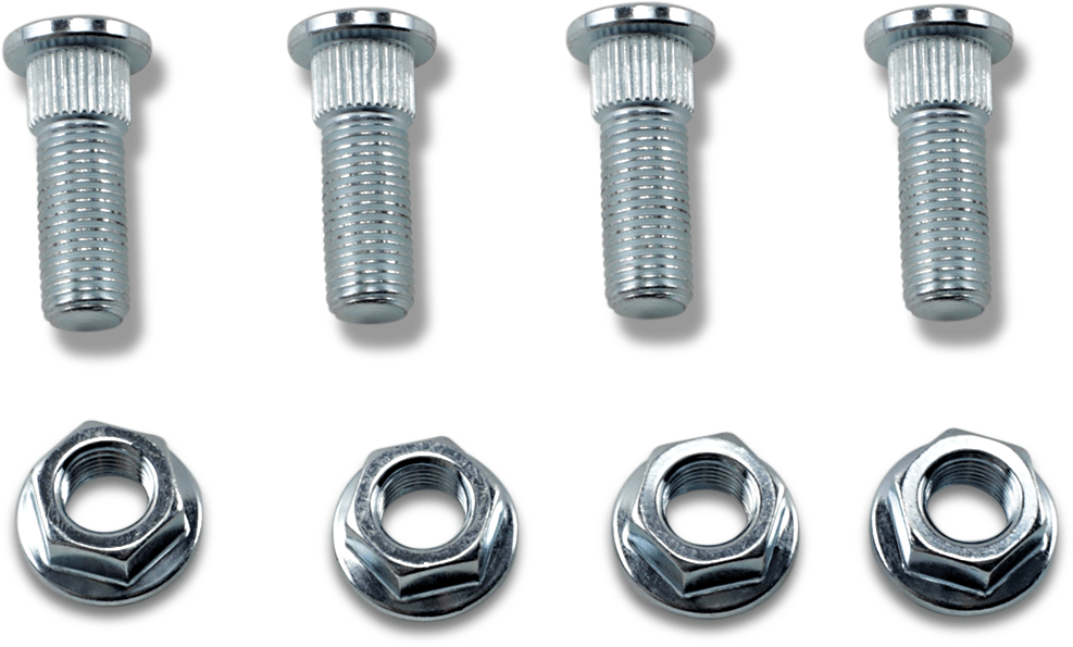 Moose Offroad Wheel Stud and Nut Kit for Polaris – Part No. 85-1103 - Kelly Motorsports