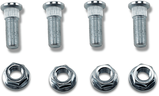 Moose Offroad Wheel Stud and Nut Kit for Polaris – Part No. 85-1103 - Kelly Motorsports