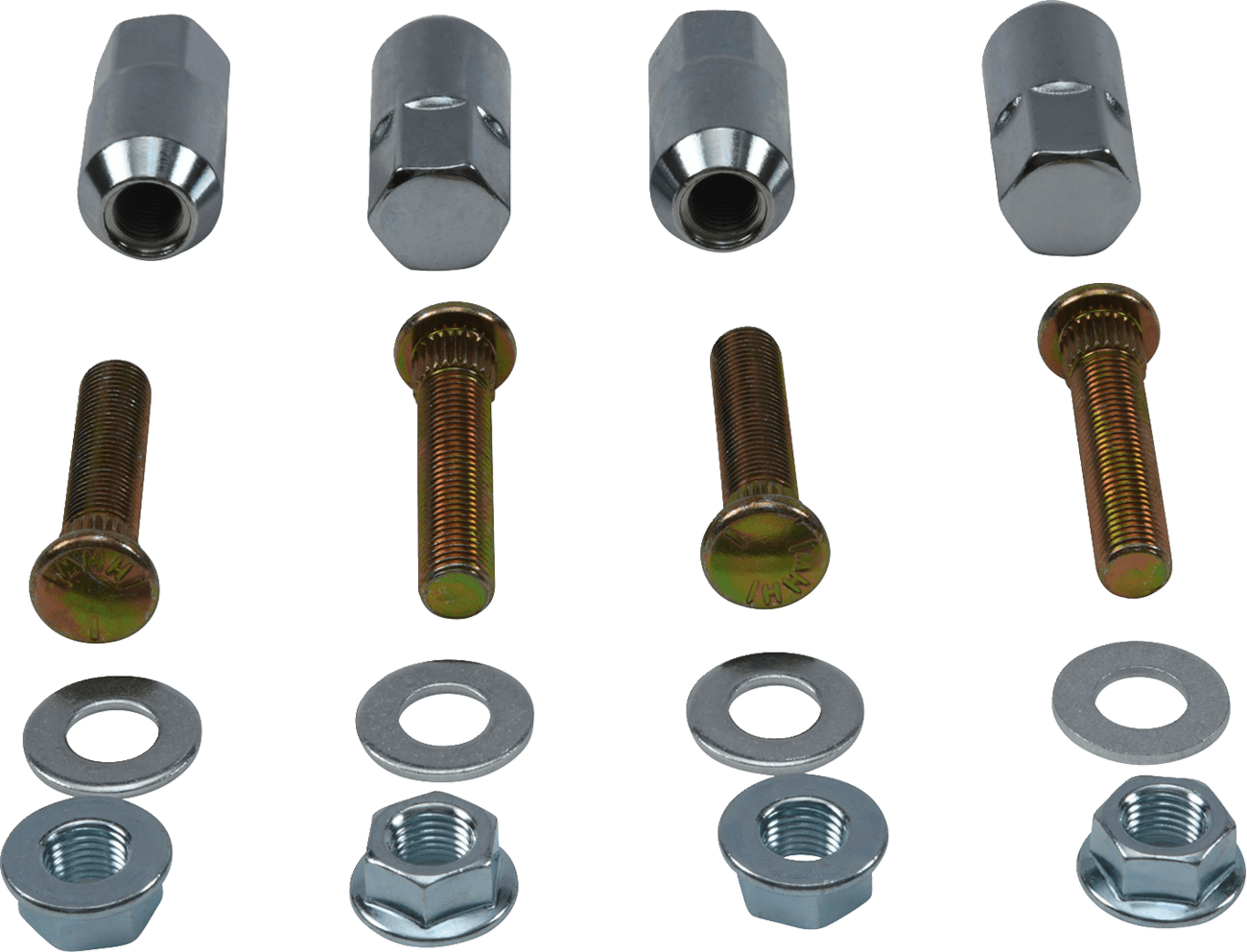 MOOSE OFFROAD Wheel Stud and Nut Kit for Polaris RZR 570 and Ranger 700/800 – Front, Part 85-1130 - Kelly Motorsports