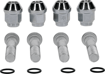 MOOSE OFFROAD Wheel Stud and Nut Kit for Suzuki KingQuad 400 - Rear Right (Part 85-1145) - Kelly Motorsports