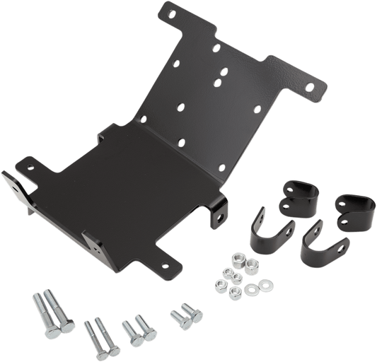 MOOSE OFFROAD Winch Mount for ATV - Honda 1555PF with Quick-Connect Hardware - Kelly Motorsports