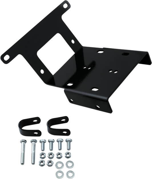 MOOSE OFFROAD Winch Mount for ATV - Suzuki 1554PF with Quick-Connect Hardware - Kelly Motorsports