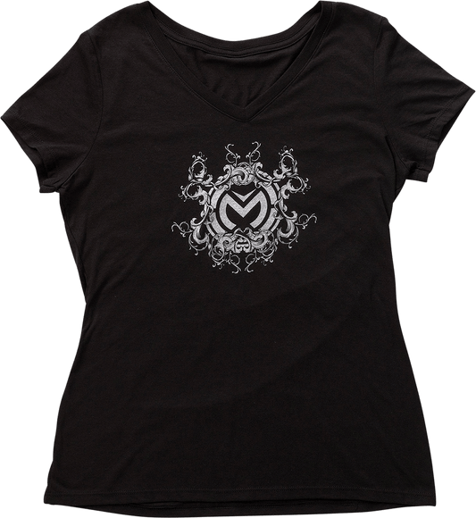 Moose Offroad Women's Filigree T-Shirt in Black - Part Number 3031-4024 - Kelly Motorsports