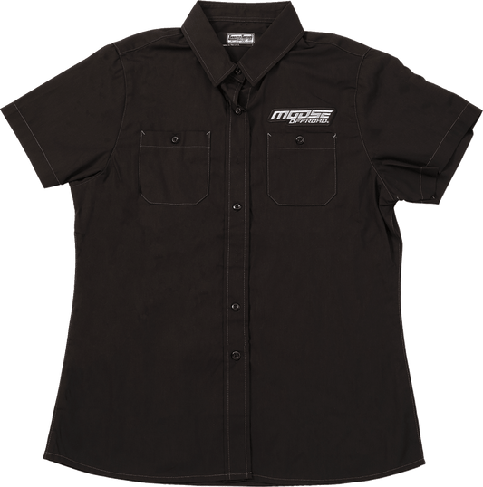 Moose Offroad Women's Shop Shirt - Black, Part Number MRS01S7BCHXSR - Kelly Motorsports