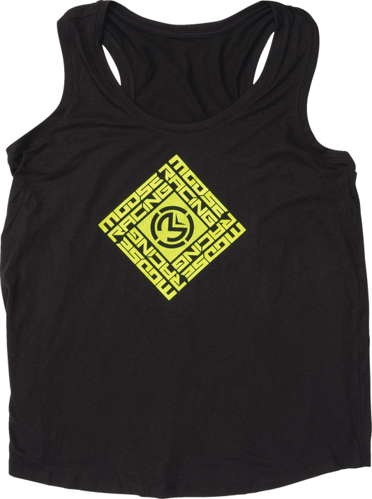 MOOSE OFFROAD Women's Spin Sync Tank Top - Black - Small (Part Number 3031-4276) - Kelly Motorsports