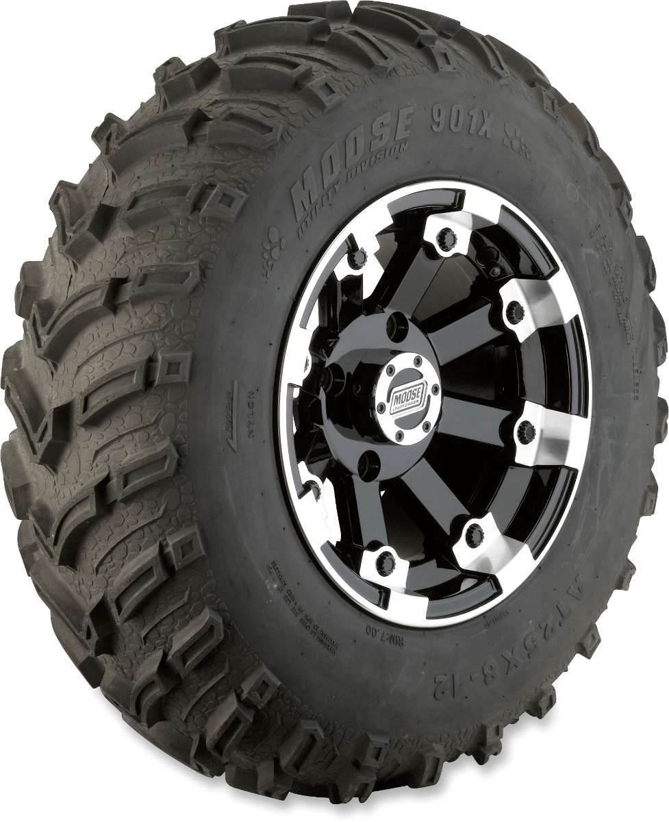 Moose Offroad WVS3001258126 25x8-12 All Terrain ATV Tire with Pebbled Design and 6-Ply Construction - Kelly Motorsports