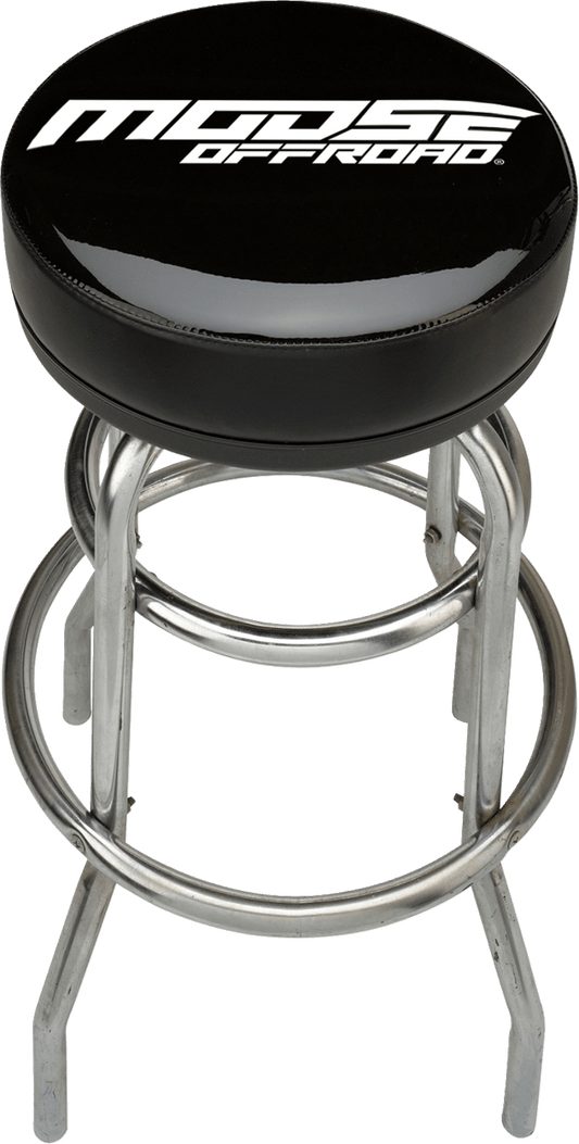 Moose Offroad X80-6020MO Bar Stool with Chrome Pedestals - Kelly Motorsports
