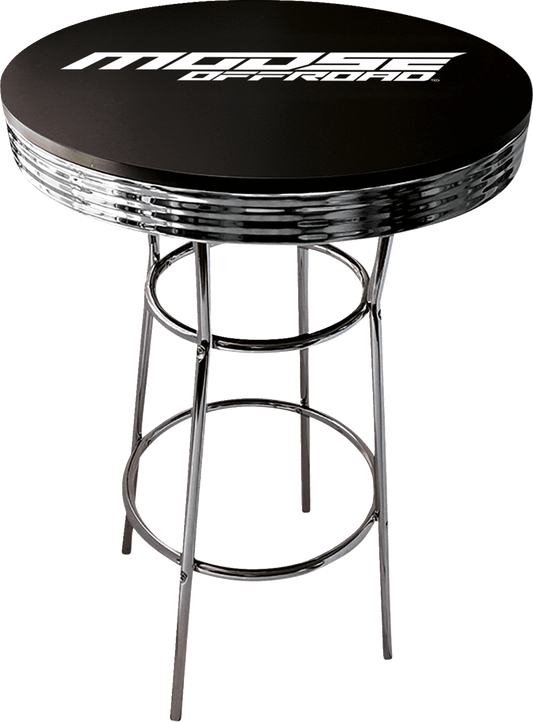 Moose Offroad X80-6024MO Branded Round Pub Table with MDF Top, 30-Inch Diameter - Kelly Motorsports