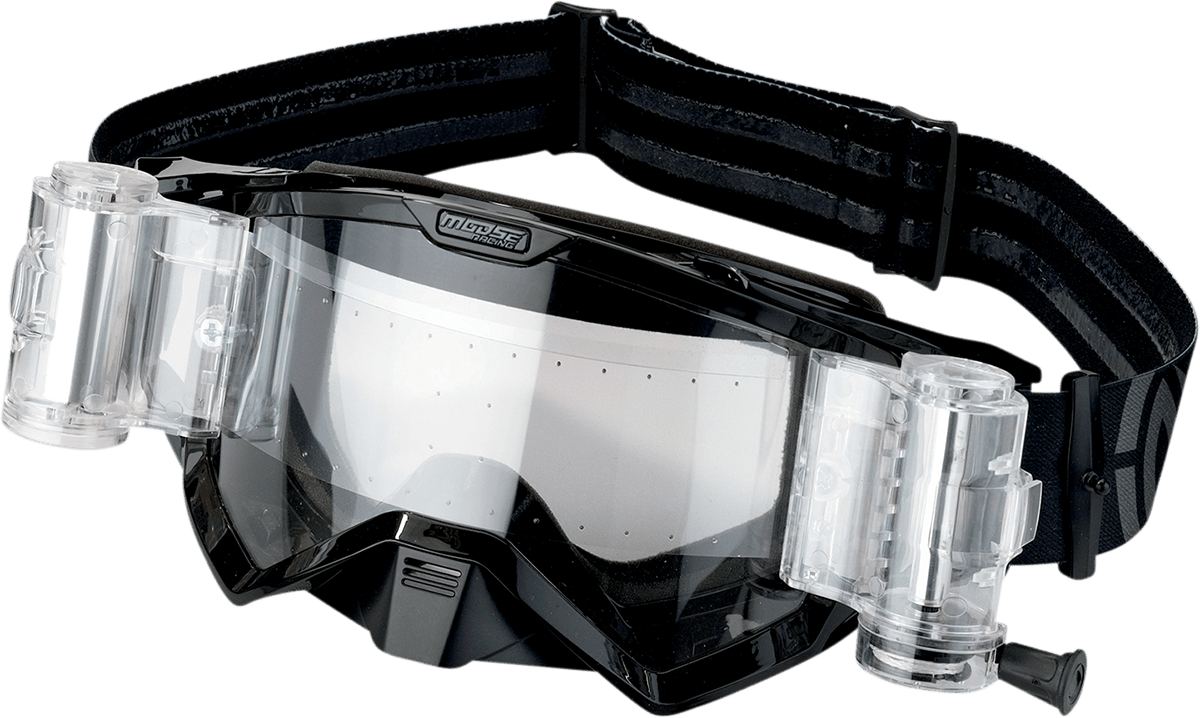 MOOSE OFFROAD XCR Goggles with Roll-Off System and Extra Clear Lens – Part No. 2601-3044 - Kelly Motorsports