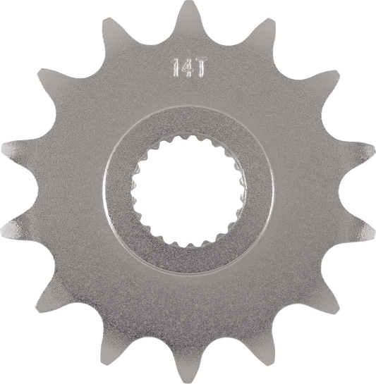 Moose Offroad Yamaha 26-4163-14CRMO Front Sprocket, 14 Tooth for ATV and Dirt Bikes - Kelly Motorsports