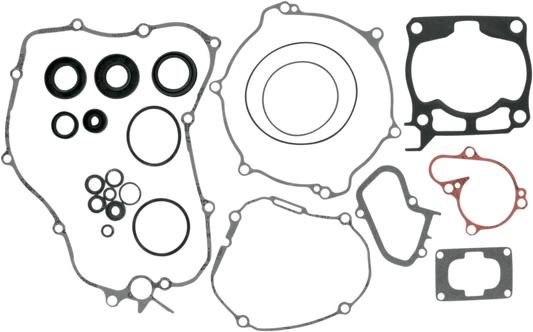 Moose Offroad Yamaha 811641MSE Motor Gasket Kit with Oil Seal – Complete Engine and Transmission Seal Set - Kelly Motorsports
