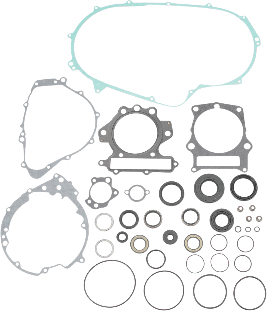 Moose Offroad Yamaha 811833MSE Motor Gasket Kit with Oil Seal - Complete Engine and Transmission Rebuild Set - Kelly Motorsports