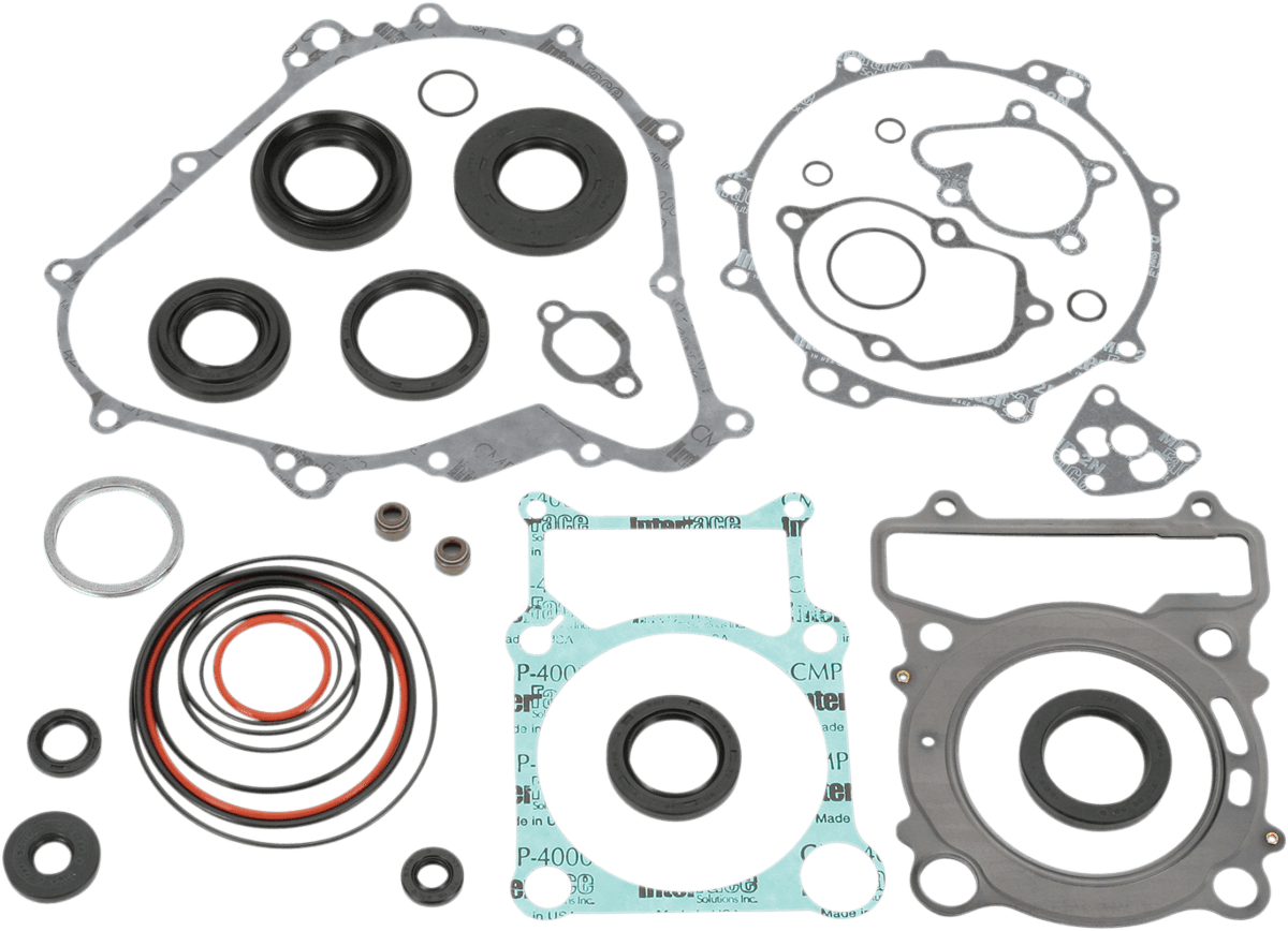 Moose Offroad Yamaha 811875MSE Motor Gasket Kit with Oil Seal – Complete Rebuild Set for Engine and Transmission - Kelly Motorsports