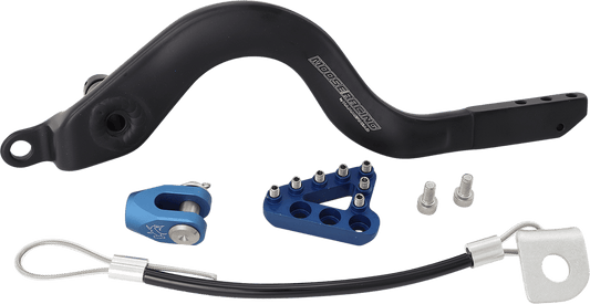 Moose Offroad Yamaha 82-0225-21-22 Brake Pedal with Adjustable Tips and Stainless Steel Components - Kelly Motorsports