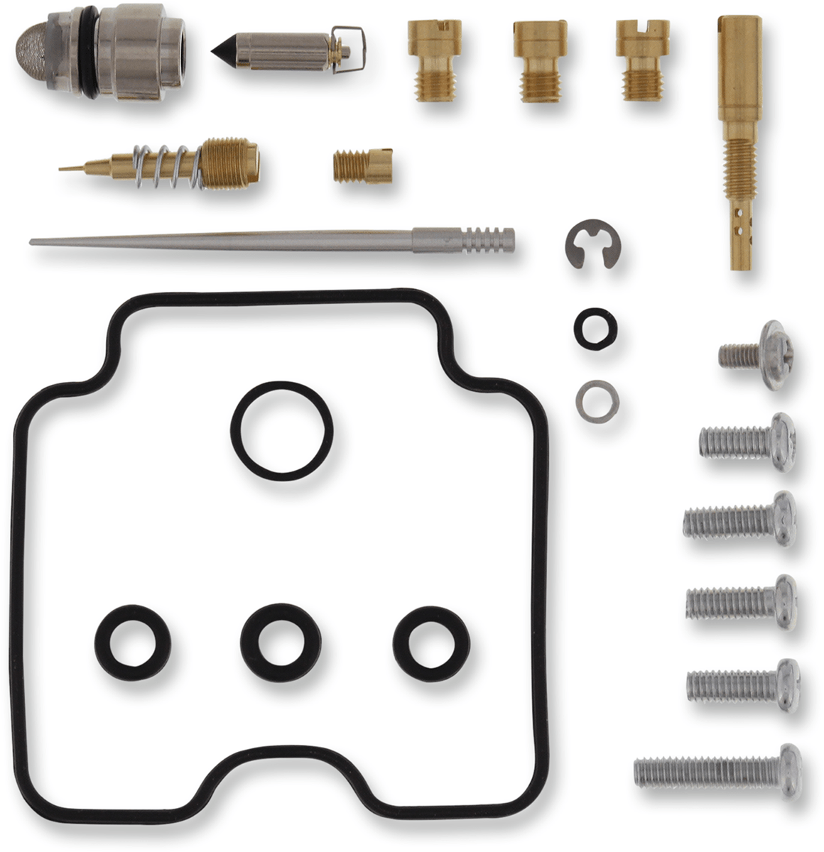 Moose Offroad Yamaha Carburetor Repair Kit 26-1382 with NBR Rubber Components - Kelly Motorsports