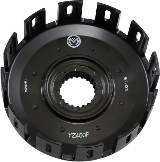 MOOSE OFFROAD Yamaha M316 Clutch Basket with Cushions - Precision Machined T-6 Aluminum for Enhanced Performance - Kelly Motorsports