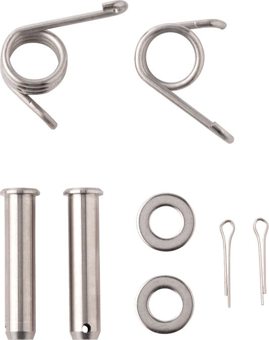 Moose Offroad Yamaha P17-4604 Foot Peg Pin and Spring Kit - Kelly Motorsports