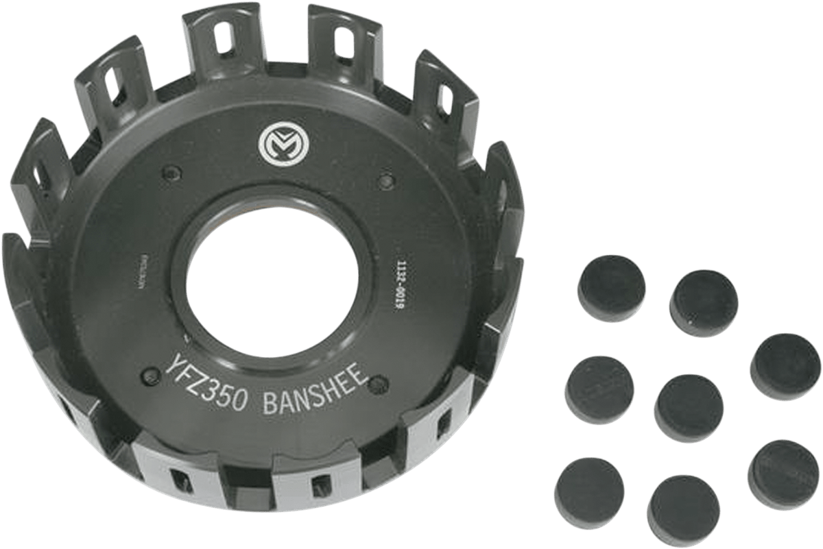 Moose Offroad YFZ350 M016 Clutch Basket with Cushion – Precision Machined Aluminum for Enhanced Performance - Kelly Motorsports