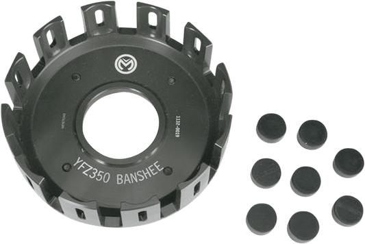 Moose Offroad YFZ350 M016 Clutch Basket with Cushion – Precision Machined Aluminum for Enhanced Performance - Kelly Motorsports