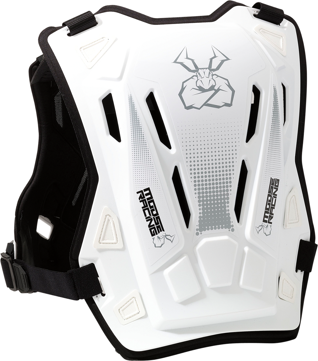 Moose Offroad Youth Agroid™ Chest Guard - Black or White - Kelly Motorsports