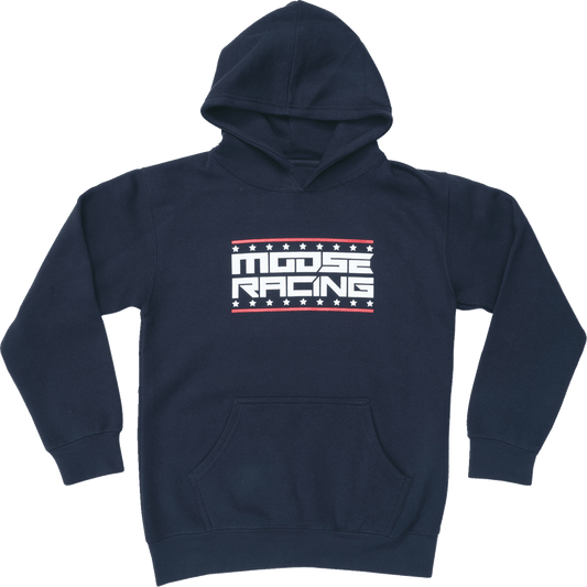 Moose Offroad Youth All-American Hoodie Navy Small - Part Number 3052-0698 - Kelly Motorsports