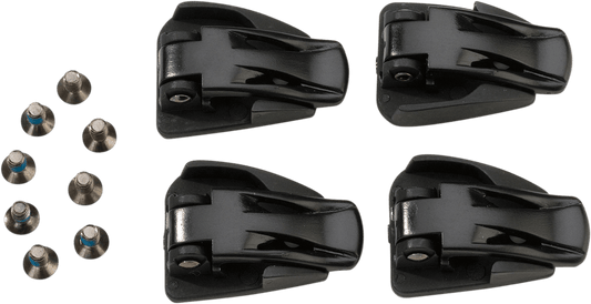 MOOSE OFFROAD Youth Buckle Kit for M1.2™ Boots - Black (Part 3430-0428) - Kelly Motorsports