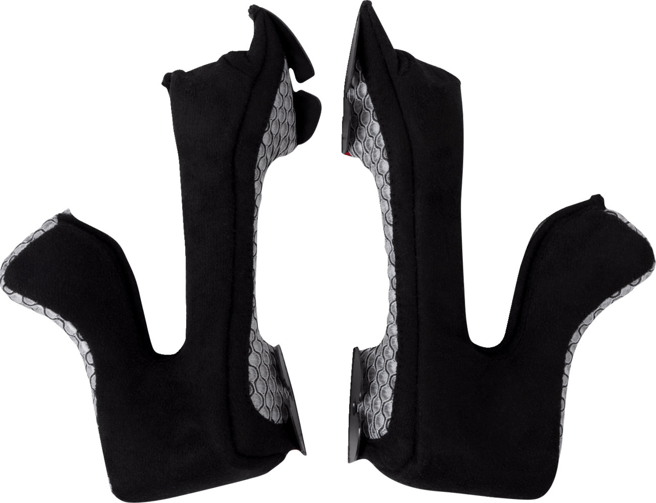 MOOSE OFFROAD Youth F.I. Cheek Pads for Vaporwave Helmet - Small, Gray (Part 01343625) - Kelly Motorsports